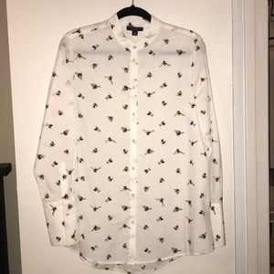 Victoria Beckham for Target button up, size M